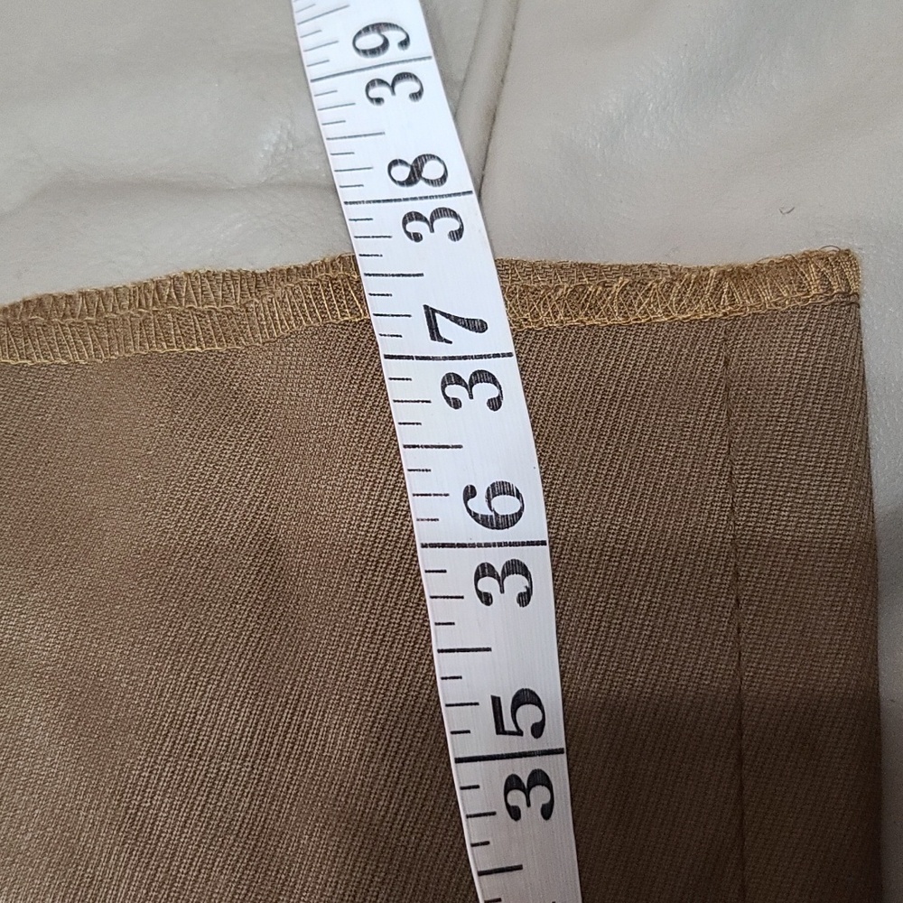 NWT Hart Schaffner Marx Mens 100% Wool Pants Chocolate Brown UNHEMMED 46 R - Picture 13 of 13